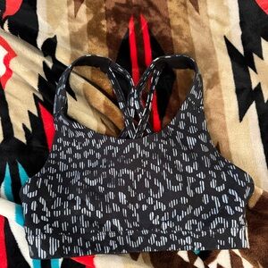 Cheeta Print old Navy sports bra